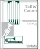 TALLIS CANON A FESTIVE HYMN SETTING BRASS QUARTET AND ORGAN cover